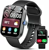 Smartwatch Herren Damen, 1,91' HD Fitnessuhr mit Alexa & Telefonfunktion, 100+ Sportmodi Smart Watch, Pulsmesser/Schlafmonitor/Schrittzähler Sportuhr, IP68 Wasserdicht Fitness Tracker für iOS/Android