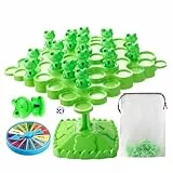 Denkspielzeug Kinder, Frog Balance Spiel Kinder, Outsmarted Brettspiel, Outsmarted Eltern-Kind Interaktives Tischspiel, Balance-Stapelspiel, Wipp-Balance-Board, Konzentration Gleichgewichtstraining