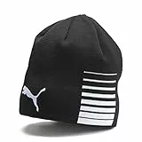 PUMA Unisex Liga Reversible beanie M tze, Puma Black, Einheitsgröße EU