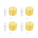 Diealles Shine Lichterkette Batterie, 4x10M 100 LED LichterketteBatterie mit Fernbedienung, Wasserdicht Lichterkette Draht für Innen Außen Party Hochzeit Weihnachten Deko