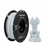 PETG Filament 1.75mm, TINMORRY Verbessert PETG-Eco 3D-Druckmaterialien, Kompatibel mit Bambu FDM 3D Drucker, 1 KG 1 Spule, Marble-White