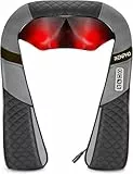 RENPHO Massagegerät, Muttertagsgeschenk, Schulter Nackenmassagegerät mit Wärme, Rückenmassagegerät mit 3D-Massage von tiefem Gewebe, Nackenmassage mit Tiefknetmassage
