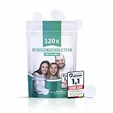 120x Retainer Reinigungstabletten - Reinigungstabletten Zahnschiene Reinigung | Fleckenfrei Zahnschutz Und Gebissreiniger Tabs | Geruchsbeseitigung Zahnspangenreiniger | Retainer Cleaner