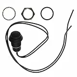 C & K Druckschalter Tastend EIN-AUS Schalter, 1-polig, Ø 13.7mm, 125V x 1 Stück