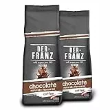 DER-FRANZ Kaffee, aromatisiert mit Schokolade, gemahlen, 2 x 500 g