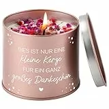 PRSTENLY Dankeschön Geschenke für Frauen, 9OZ Lavendel Duftkerzen Danke Geschenk für Erzieherin Lehrerin Kollegin Chef zum Weihnachten Abschied, Abschiedsgeschenk Kollegen
