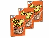 Reese's Puffs 320g - 3er Pack | Zerealien mit Reese's Erdnussbutter-Geschmack und Hershey's Kakao | Vorteilsangebot