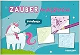 Zaubermalbuch. Einhörner / Zauberhafte Motive mit Einhörnern, Feen und Elfen / Für Kinder ab 3 Jahren: Mit magischen Zauberseiten (Malbücher und -blöcke)