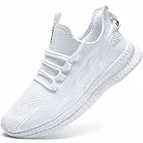 Oltyutc Sneaker Herren Schuhe Sportschuhe Laufschuhe Sommerschuhe Turnschuhe Leichtgewichts Tennisschuhe Joggingschuhe Männer Fitnessschuhe Walking Schuhe Gym Running Shoes Weiß Männer EU 47