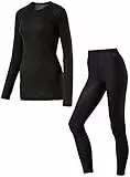 McKINLEY Damen Wäsche-Set Yael/Yana Funktionsunterwäsche, Schwarz (Black Night), 46
