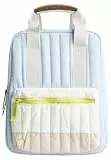 Sterntaler Kinderrucksack Bär Bo mit Kühlfach, zwei-Wege-Reißverschluss, gepolsterten, verstellbaren Schulter- und Brustgurten, Flaschenhalter; eisblau