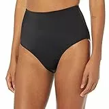 Amazon Essentials Damen Badehose mit hoher Taille (erhältlich in Übergröße), Verwaschenes Schwarz, 42