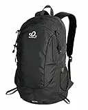 WATERFLY Wanderrucksack 30L Trekkingrucksack Reiserucksack: Wasserdicht Wandern Rucksack Trekking Outdoor Hiking Daypack Backpack Kletterrucksack Outdoorrucksack Herren Damen