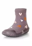 Sterntaler Mädchen Adventure Herzen Socken, pastellviolett, 23-24