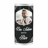 Lustapotheke® Bierdose mit Fotoaufdruck im Etikett - Der Schöne und das Bier