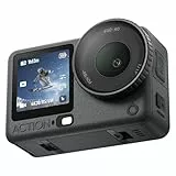 DJI Osmo Action 6 Essential Combo, Unterwasser-Action-Cam, Kamera, 1/1,1-Zoll-Quadratsensor, 50 GB Speicher, Variable Blende f/2,0 bis f/4,0, kältebeständig, bis zu 4 Std. Akkulaufzeit, 8K