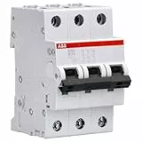 ABB S203-B20 MCB Leitungsschutzschalter Typ B, 3-polig 20A 400V Abschaltvermögen 6 kA System Pro M Compact 2CDS253001R0205