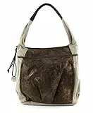 LÄSSIG Baby Wickeltasche Babytasche Stylische Tasche inkl. Wickelzubehör/Casual Hobo Bag olive / beige