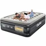 OlarHike Luftmatratze 2 Personen, Luftbett Selbstaufblasend mit Integrierter Pumpe, Selbstaufblasbare Gästebett, Gästematratze, Aufblasbare Matratze für Camping oder Heimgebrauch - 203 x 152 x 46 cm