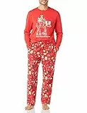 Amazon Essentials Disney | Marvel | Star Wars Herren Schlafanzug-Schlaf-Sets Flanell, Star Wars Holiday - Mens, M