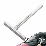 Fensterputz Squeegee | Handheld Glasputz Schaber | Ergonomische Wohnzimmer Reinigungswerkzeuge für Spiegel Auto Küchenarbeitsplatten Fliesen Spüle
