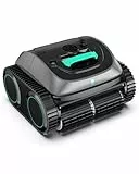 WYBOT C1-Plus Poolroboter für Einbau- & Überbaupools, Poolroboter Akku: 160 Min, Laufzeit. 4-in-1 Poolroboter Akku Wand und Boden Reinigung bis 160m², Smart Navigation & App - Graugrün