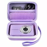 Boobowl Digitalkameratasche für CAMKORY/für VOXPAN/für FAYIBUY/für DPFIHRGO, Digitalkamera Fotoapparat 21 MP 1080P HD 2,7 Zoll Foto Kompaktkamera, nur kleine Aufbewahrungsbox (Nur Box)- Violett