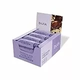 Bulk Macro Munch Proteinriegel | Schokolade Haselnuss | 12 x 62g | 20g Protein pro Riegel | Wenig Zucker | Hoher Ballaststoffgehalt | Dreischichtige Textur | Perfekt für unterwegs