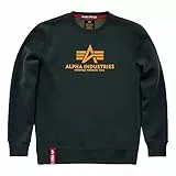 Alpha Industries Herren Basic Pullover Sweatshirt, Dunkel Petrol, L