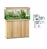 JUWEL Aquarium Rio 180 Kombination helles Holz Premium-Bundle