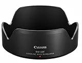 Canon EW-60F Streulichtblende (Anbringung auf dem EF-M 18-150mm 1:3,5-6,3 is STM, Gegenlichtblende gegen direkten Lichteinfall auf der Frontlinse, weniger Streulicht, zusätzlicher Schutz) schwarz