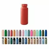 Design Letters Thermosflasche 500 Ml | Weihnachtsgeschenke Kleinigkeiten, Weihnachtsgeschenke für Frauen & Weihnachtsgeschenke für Männer | Thermoskanne | Isolierflasche Edelstahl 12h heiß 24h kalt