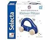Selecta 64008 Kleiner Flitzer, Greifling - bellybutton, 3 Monate to 1 Jahr , blau, 10 cm