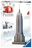 Ravensburger 12553 - Empire State Building - 216 Teile 3D Gebäude Puzzle