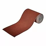 wolfcraft Schleifpapierrolle für Holz/Metall 5 m x 115 mm I 1774000 I Zum Schleifen von Holz- und Metalloberflächen K120