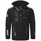 Geographical Norway Herren Softshelljacke Royaute Black/Black M