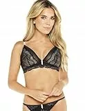 Sylvie Flirty Lingerie Damen BH Anica Schwarz, 70A