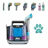Shark StainStriker HairPro Haustierfleckenreiniger, 450 W starke Saugkraft, Anti-Verstopfungs-Haarentferner, entfernt hartnäckige Flecken und Gerüche, leicht und