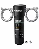 Waterdrop 10UA-UF Wasserfilter 0.01μm Ultra Untertisch-Filtration, Reduziert Blei, Chlor, Geschmack & Gerüche, 11000 Gallons, Direktanschluss An Küchenhahn