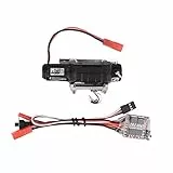 Automatische Crawler Winch, Drahtgebundenes Steuersystem, Simulierte Winde für RC Modellbau, Offroad Fahrzeuge und Geländewagen