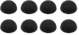 Oehlbach One for All | Effektive Resonanzdämpfer für Subwoofer, Lautsprecher, Verstärker und Plattenspieler |4 Stück | Lautsprecher Füße in Schwarz (Packung mit 2)