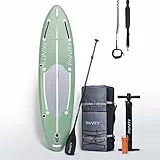 Stand-Up Paddling Board aufblasbar - Stilvoll Sub [7-Jahre Garantie] ultraleichtes SUP-Board | SUP Board Set Halb-Carbon 150kg Allrounder Stand-up Paddle-Board | Standup Paddle Board - FAVVITY