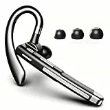 Boytond Headset Bluetooth 6.1 Kabellos Kopfhörer mit CVC8.0 Mikrofon 1,5 std Schnellladung Zwei-Geräte-Verbindung Headset 12 Std Spielzeit Freisprech Handy Ohrhörer für Autofahren/Business/Büro
