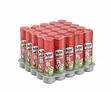 Pritt Klebestift, sicherer und kinderfreundlicher Kleber für Kunst und Bastelarbeiten, starker Klebstoff für Schule & Bürobedarf, 25x11g Pritt Stift