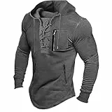 DUHGBNE Blitzangebote Sweatshirts FüR Herren Herren Langarm Hoodie Kapuzenpullover Tops Outdoor Sweatshirt Shirt Oversized Hoodie Longsleeve Herren Hoodie Sale