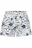 s.Oliver Damen Kurze Pyjamashorts in Blumenmuster