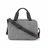 reisenthel coolerbag-to-go Twist Silver - Kleine Lunch-Kühltasche zum Umhängen –Ideal für Picknicks, das Büro und unterwegs
