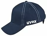 Uvex U-Cap Sport Anstoßkappe - Langer Schirm - Navy - 55-59 cm 55-59 cm