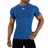 SMILODOX Herren Kompressionsshirt Carnos, Muskelbetontes T-Shirt, Enganliegendes Fitness Shirt, Seamless & Atmungsaktives Trainingshirt mit Body Mapping & feuchtigkeitsregulierung, Gym & Workout
