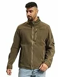 Brandit Fleece Ripstop Jacket, Farbe: olive, Größe: 6XL